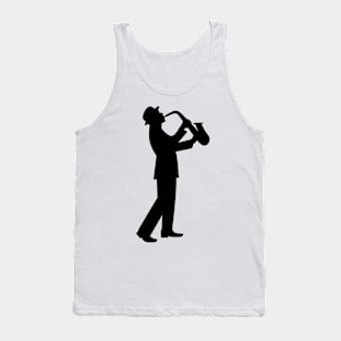 jazz man saxophonist Tank Top